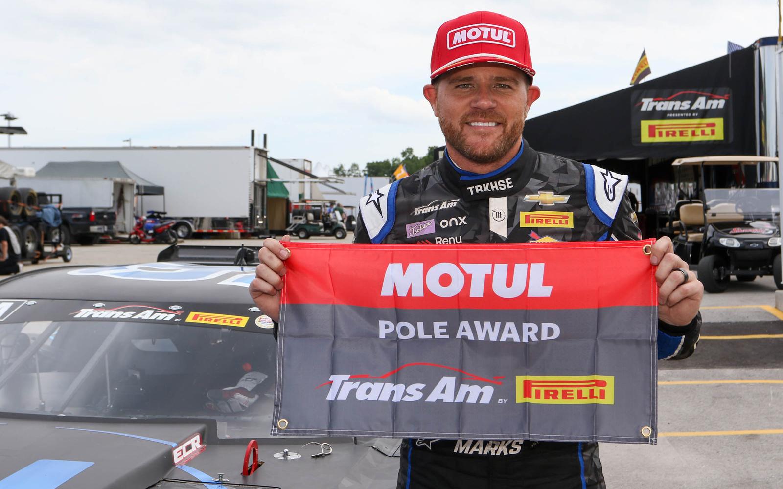 Justin Marks Breaks Track Record at Road America, Captures Fourth Motul Pole Award of the Year